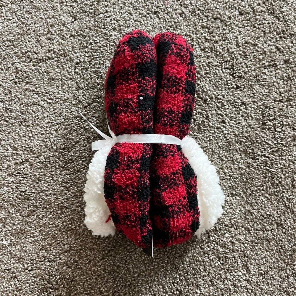 Holiday Fuzzy Socks/Slippers